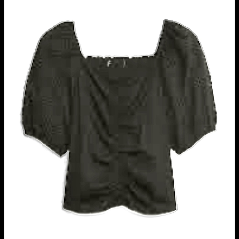 GAP 100% Organic Cotton Vintage Ruched Top